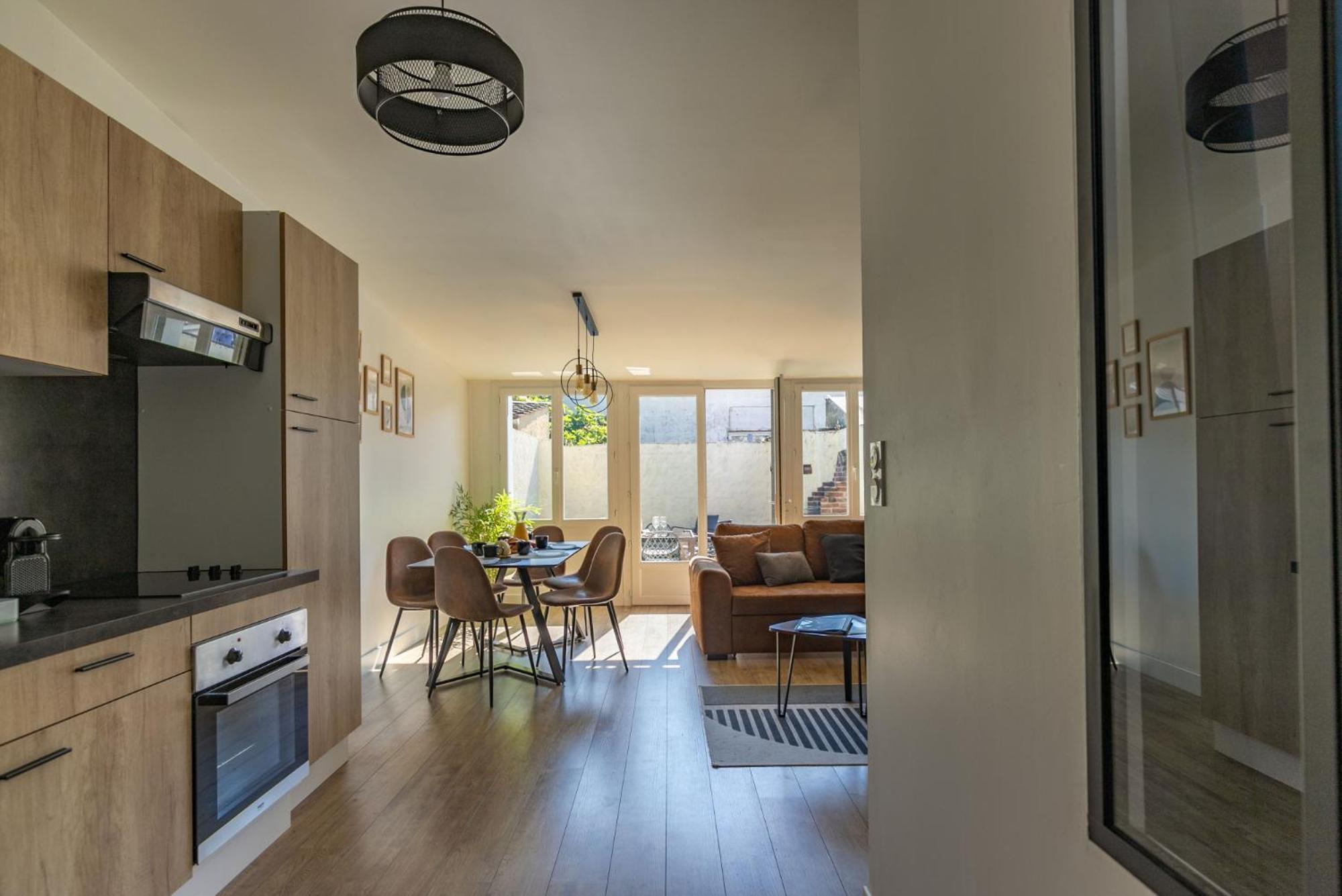 Le Patio - Spacieux T3 Avec Climatisation Et Jardin Privatif Bergerac Zewnętrze zdjęcie