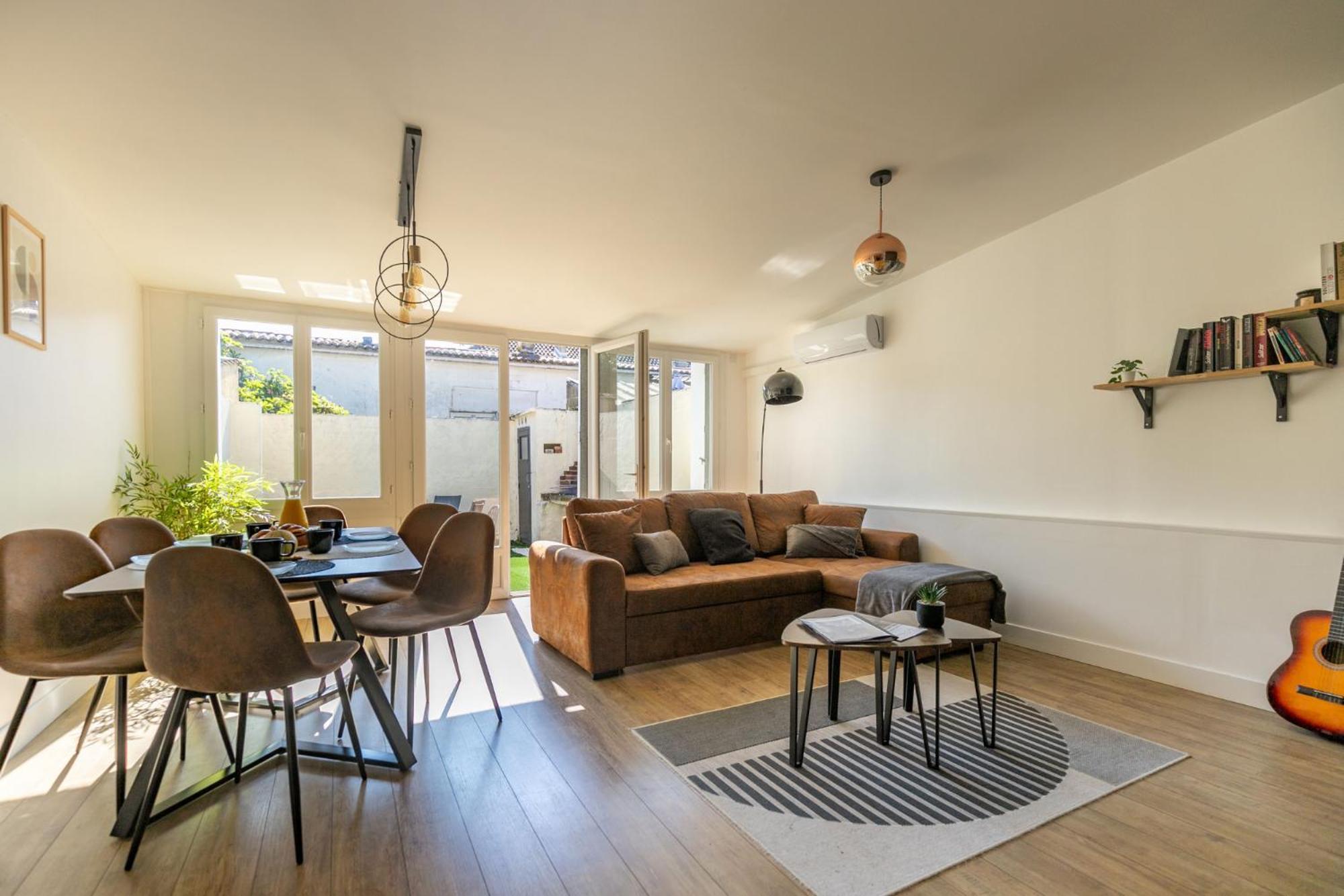 Le Patio - Spacieux T3 Avec Climatisation Et Jardin Privatif Bergerac Zewnętrze zdjęcie