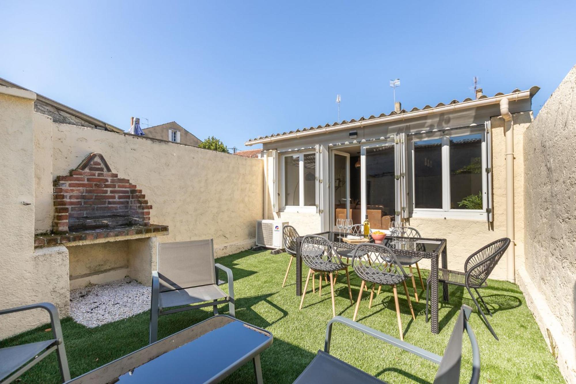Le Patio - Spacieux T3 Avec Climatisation Et Jardin Privatif Bergerac Zewnętrze zdjęcie